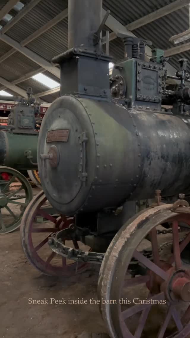 A New Year, powered by steam 🔥
Take a sneak peek inside the barn and discover the traction engines and steam lorries that make our collection roar to life. Come to our OPEN DAY this Sunday 28th December at Preston Court, CT3 1DH, 10am -4pm.
🚂 New Year’s Open Day | Step inside the age of steam

#SteamMuseum #TractionEngines #SteamLorries #NewYearsOpenDay #SteamPower